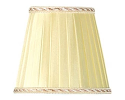 Абажур ваниль с кантом Tiffany World TW14-12.56-van