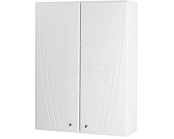 Шкаф двустворчатый подвесной 61x81,8 см белый глянец Акватон Минима 1A001703MN010