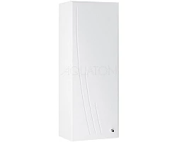 Шкаф одностворчатый подвесной 30,5x81,8 см белый глянец L Акватон Минима 1A001803MN01L