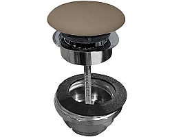 Донный клапан Kerasan Nolita 923388 click-clack Bruno matt