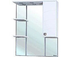 Зеркальный шкаф 72,5x100,1 см белый глянец R Bellezza Джулия 4611212001011