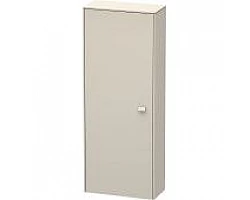 Пенал подвесной тауп матовый L Duravit Brioso BR1301L9191