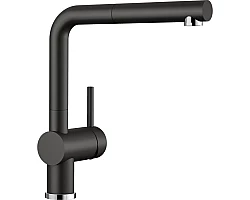 Смеситель для кухни Blanco Linus-S черный 526148