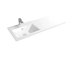 Раковина - столешница Aquanet Dolomite Персона 120 L 169618 Белая