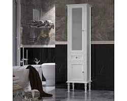 Пенал напольный белый матовый L Opadiris Кантара 00-00004353