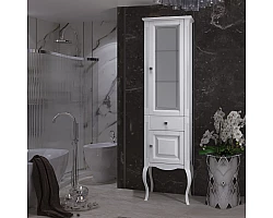 Пенал Opadiris Лаура Z0000012757 напольный R, белый матовый