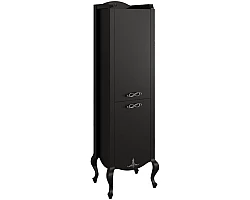 Пенал Caprigo Bourget 11050R-B042 напольный R, черный матовый