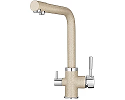 Смеситель для кухни с подключением к фильтру Point светло-бежевый PN3103BG