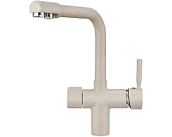 Смеситель для кухни с подключением к фильтру Point светло-бежевый PN3104BG