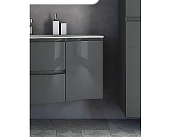 Шкаф одностворчатый 34x55 см Antacite R Cezares Vague 44223