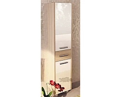 Пенал Comforty Тулуза 00003121663 напольный R, сосна лоредо\/белый глянец