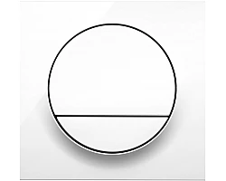 Кнопка смыва модель 8333.1 Viega Visign for Style 13 654498 для инсталляции, альпийский белый