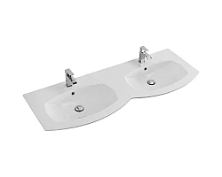 Раковина Cezares Vague 138 50156 двойная Белая