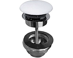 Донный клапан Kerasan Nolita 923330 Bianco matt