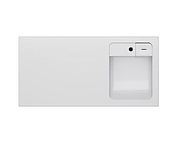 Раковина AM.PM X-Joy 100 R M85AWPR1001WG с местом под стиральную машину