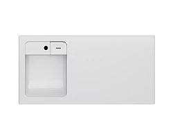 Раковина AM.PM X-Joy 100 L M85AWPL1001WG с местом под стиральную машину