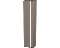 Пенал Duravit Ketho KT1255L4343 подвесной L, базальт матовый