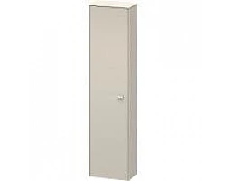 Пенал подвесной тауп матовый L Duravit Brioso BR1320L9191