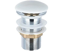 Донный клапан Vincea DBS0-216 click-clack Белый