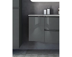 Шкаф одностворчатый 34x55 см Antacite L Cezares Vague 44229