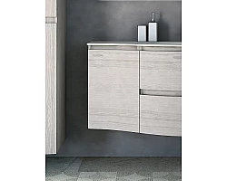 Шкаф одностворчатый 34x55 см Rovere Sbiancato L Cezares Vague 54849