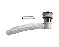 Слив-перелив BelBagno BB39-OVF-BRN Бронза