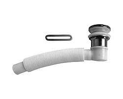 Слив-перелив BelBagno BB39-OVF-CRM Хром