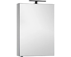 Зеркальный шкаф 60x85 см серый антрацит Aquanet Алвита 00183989