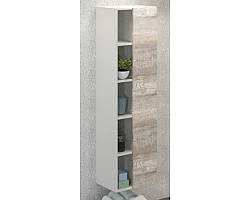 Пенал Comforty Турин 00004136455 подвесной R, дуб бежевый\/белый матовый