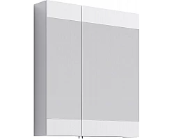 Зеркальный шкаф 70x80 см белый глянец Aqwella Brig Br.04.07\/W