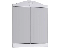 Зеркальный шкаф Aqwella Франческа 85 FR0408 Белый