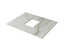 Столешница под раковину Aquanet Nova Lite 60 257607 Белый мрамор