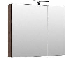 Зеркальный шкаф Aquanet Нью-Йорк 100 L 203955 Орех