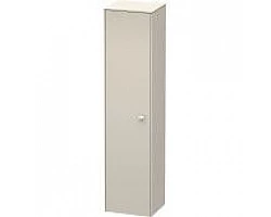 Пенал подвесной тауп матовый L Duravit Brioso BR1330L9191