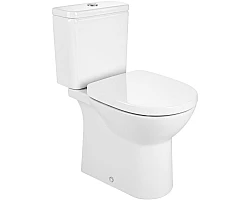 Чаша напольного безободкового унитаза Roca Debba Round 34299P00Y