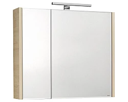 Зеркальный шкаф 76x65 см дуб верона Roca Etna 857304445