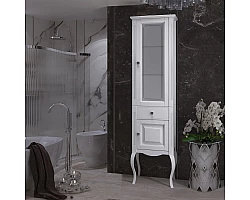 Пенал напольный белый матовый R Opadiris Лаура Z0000012757