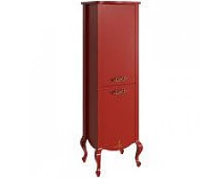 Пенал напольный красный матовый L Caprigo Bourget 37250L-B014