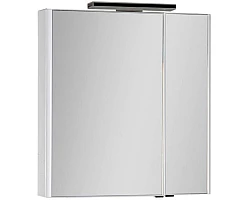 Зеркальный шкаф 80x85 см белый Aquanet Орлеан 00183077