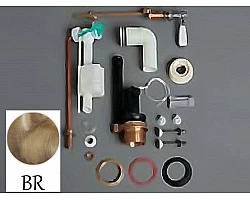 Комплект механизма слива с боковой ручкой Simas Lante D24br