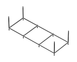 Каркас для ванны 180x80 см Am.Pm Sensation W30A-180-080W-R