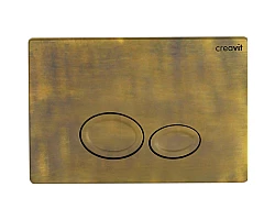 Кнопка смыва Creavit Drop GP200700 для инсталляции, бронза