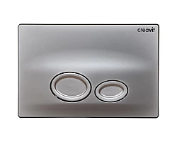 Кнопка смыва Creavit Drop GP200300 для инсталляции, матовый хром