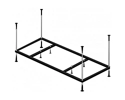 Каркас для ванны 170x70 Vagnerplast VPK17070
