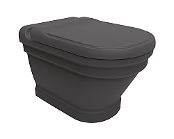 Унитаз подвесной Creavit Antik AN320-11AM00E-0000 антрацит матовый