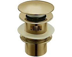 Донный клапан Boheme Medici 610/2 click-clack с переливом