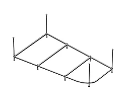 Каркас для ванны Riho Geta 170х90 L/R 2YNGT1080