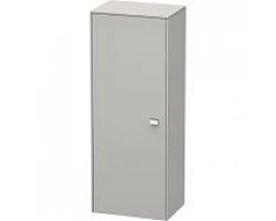 Пенал подвесной бетонно-серый матовый L Duravit Brioso BR1311L1007