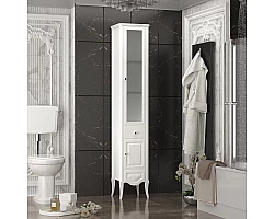 Пенал напольный белый матовый R Opadiris Брунелла 00-00004340