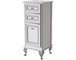 Тумба белый матовый 41,8 см R Caprigo Fresco 10661R-B016